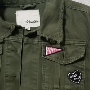 Maddie cropped twin jacket- Juniors